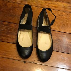 Ballet inspired black Jessica Simpson flats